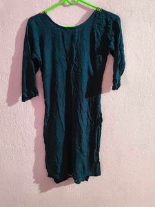Embroidered Cotton Kurti