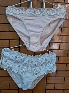 Combo Of Four  Pure Cotton  Imported Fabric  Panty