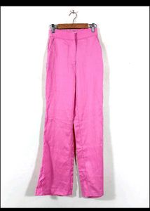 H &M Pink Straight Leg Pants