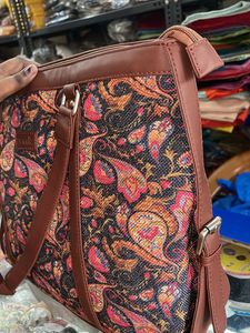 Paisley Print Tote Bag