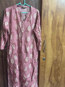 Floral Print Kurta