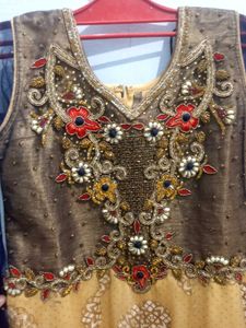 Embroidered Formal Dress