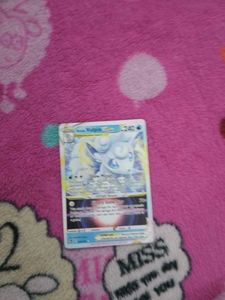 Snow Vulpix Pokemon Card