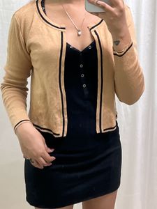 Tan Color Beautiful Cardigan