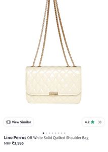 Lino Perros Quilted Crossbody Bag