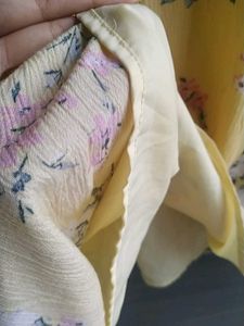 Yellow Floral Dress