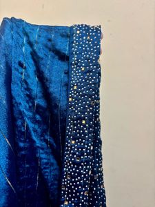 Women Blue Saree