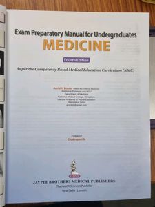 Medicine Exam Preparatory Manual For MBBS