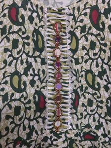 Floral Print Kurta