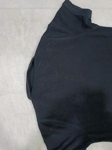 Black Plain T Shirt