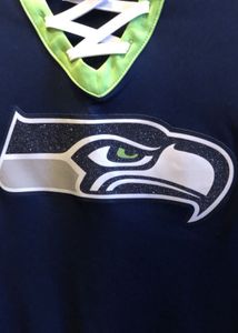 Seahawks Laced-Up T-Shirt