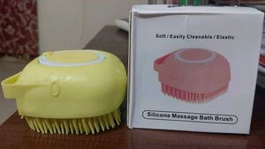 Bathing Silicon Brush Sponge