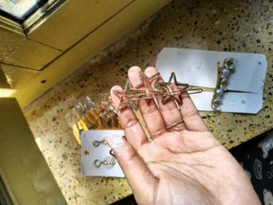 Korean earrings &amp; hair Accessories Gift Set 🩷