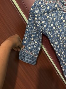 Floral Print Kurta Set