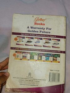 Golden Mathematics  Guides Textbook - Class X