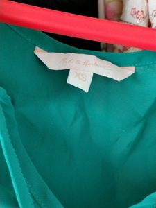 Green Full Sleeve Top