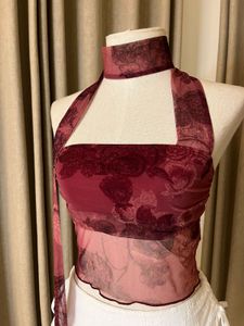 Floral Multi-Way Scarf Top