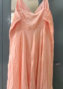 Peach Hand Painted Suit Set