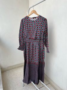 Patterned Maxi Dress