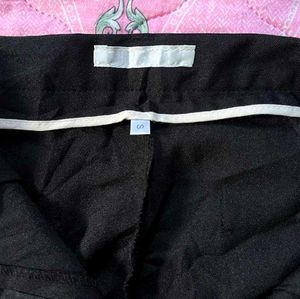 Black Formal Pants New Condition