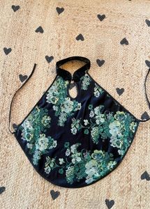 Silk Chinese-style halter top