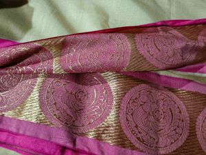 cotton silk saree with blouse