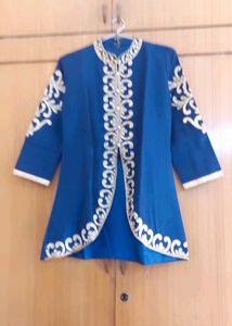 Party Gown With Jacket Set