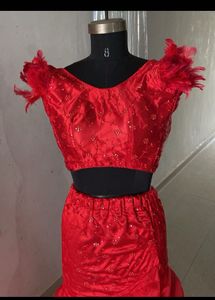 Red Bridal Lehenga Choli