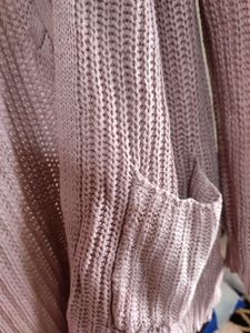 Cable Knit Cardigan.