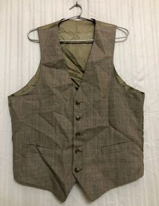 Khaki Formal Waistcoat