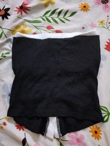 Button-Front Tube Top
