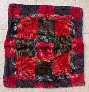 Patchwork Kantha cushion Covers
