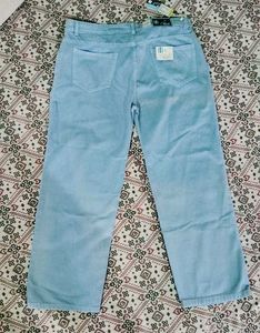 Light Blue Wide Leg Jeans