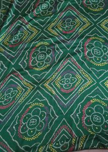 Green saree and blouse