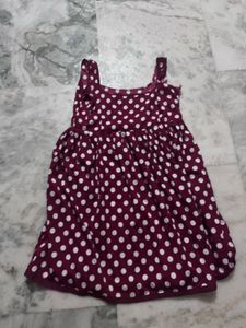 Polka Dot Short Frock