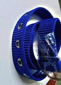 New Blue Web Belt