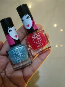 ELLE 18 Glitter nail polish