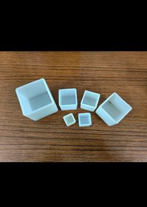 5 pieces resin mould of different sizes
