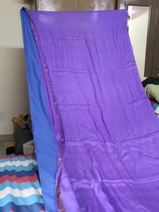 Purple Saree