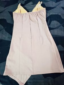 Women Fit Pink Midi Dress