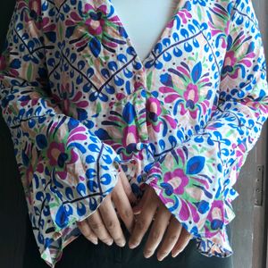 Zara Floral Top