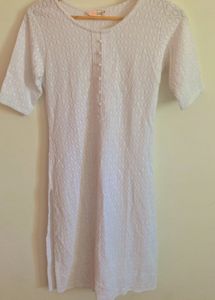 White Chikankari Kurta