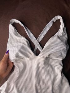Crisscross Back Bodysuit