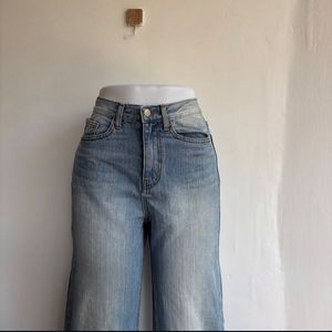 Wide Leg Denim Jeans