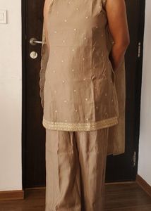 Brown Kurta Set