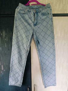 Patterned Jeans