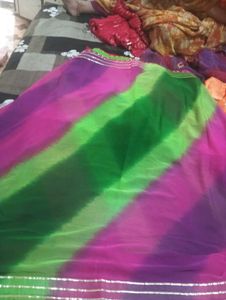 Colorful saree