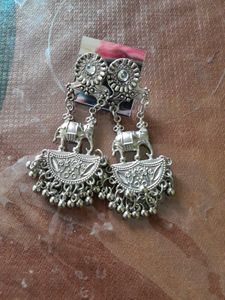 Elephant Dangle Earrings