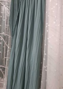 Pleated Maxi Dress (Size S)