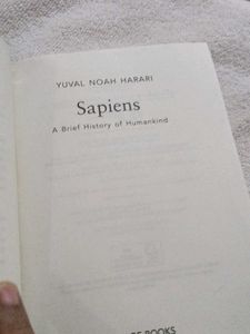 Sapiens by Yuval Noah Harari
